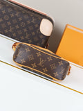 Nano Boulogne Handbag in Monogram-Printed Canvas |M25519