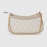 Beige Canvas Mini Handbag| 764960 FACJT 9641