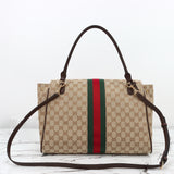 Medium Tote Bag, Beige GG Canvas|875018 FAFV9 9653