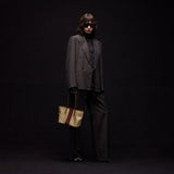 Dark Brown GG Canvas Tote Bag| 875236 FAF79 8547