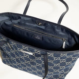 Small Tote Bag (Dark Blue GG Denim) |875236 FAF8V 4042