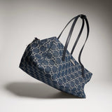 Medium Boston Bag in Dark Blue Washed GG Denim| 875228 FAF8V 4042