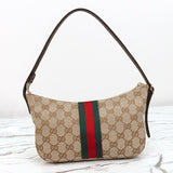 Mini/Small Shoulder Crossbody Bag in Dark Brown GG Canvas |863406 FAFV9 9653