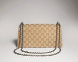 Brown GG Canvas Classic Monogram Dionysus Bag |874735 FAF7S 9642