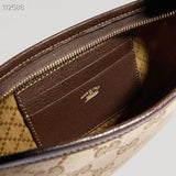 Gossip Collection Brown GG Canvas Small Underarm Bag |875847 FAFY1 9651