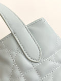 Toujours Vertical Tote Bag in Smoky Blue, Small Size |M2835OSOQ_M38Z