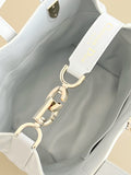 Toujours Vertical Tote Bag in Smoky Blue, Small Size |M2835OSOQ_M38Z