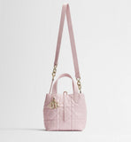 Toujours Vertical Tote Bag, Small, Pink|M2835OSNW_M29N
