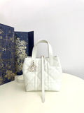 Toujours Vertical Tote Bag, Ivory, Small| M2835OSNW_M030