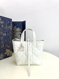 Toujours Vertical Tote Bag, Ivory, Small| M2835OSNW_M030