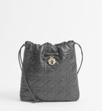 Adiorable Black Mini Bucket Bag |S2611OUQA_M900