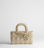 Mini Lady D-Joy Trench Handbag in Fine Lambskin |M0636OUQA_M73U