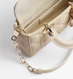 Mini Lady D-Joy Trench Handbag in Fine Lambskin |M0636OUQA_M73U