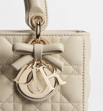 Mini Lady D-Joy Trench Handbag in Fine Lambskin |M0636OUQA_M73U