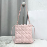 Mini Bucket Bag Soupir Pink Cannage Lambskin |S2611OUQA_M19N