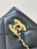 2026 Spring/Summer Collection Classic Small Tote Bag in Black Diamond-Quilted Lambskin |AS6248 B24030 94305