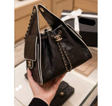 Panda-Print Color-Block Small Bucket Bag| AS5293 B20304 94305