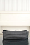 Maxi Flapbag Black Grained Calfskin |AS6231 B24008 94305