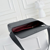 Black Lambskin Messenger Bag |AS6222-B24367-94305