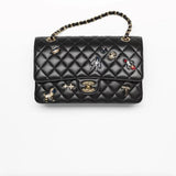 Medium Black Quilted Lambskin 11.12 Flap Bag |A01112 B24048 94305