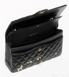 Medium Black Quilted Lambskin 11.12 Flap Bag |A01112 B24048 94305