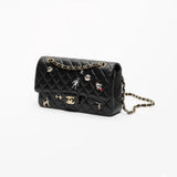 Medium Black Quilted Lambskin 11.12 Flap Bag |A01112 B24048 94305