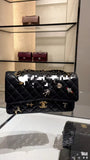 Medium Black Quilted Lambskin 11.12 Flap Bag |A01112 B24048 94305