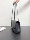 Preppy Coco Small Flap Bag in Black Shiny Grained Calfskin| AS6130 B23483 94305