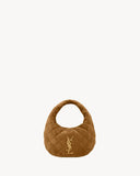 Icarino Brown Quilted Nappa Leather Handbag |8516891U8072916