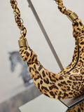 Amalia Mini Leopard-Print Calf Hair/Pony Hair Tote| 862558AAGIK2874