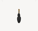 Amalia Black Mini Lambskin Hobo Bag |862558AACX71000