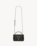 Gaby Black Quilted Lambskin Makeup Bag| 766731 1EL07 1000