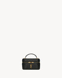 Gaby Black Quilted Lambskin Makeup Bag| 766731 1EL07 1000