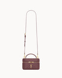Gaby Burgundy Lambskin Cosmetic Bag |766731 1EL07