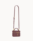 Gaby Burgundy Lambskin Cosmetic Bag |766731 1EL07