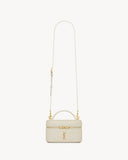 Gaby Off-White Lambskin Cosmetic Bag |766731 1EL07 9207