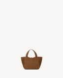 Le 5 à 7 Baby Bea Brown Suede Handbag |872469 008IW 2885