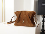 Jamie Brown Suede Drawstring Bag/Shoulder Bag| 8627121U8P72916