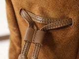 Jamie Brown Suede Drawstring Bag/Shoulder Bag| 8627121U8P72916