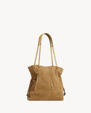 Small Jamie Shopping Brown Suede Tote Bag |833948 1U8P7 3194