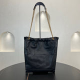 Jamie 4.3 Pochon Black Lambskin Drawstring Bucket Bag |781666 AAB32 1000