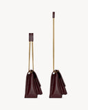 Niki Medium Burgundy Vintage Leather Shoulder Bag |633184 0EN07 6195