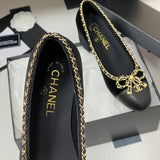 Women's Black Velvet Lambskin and Patent Leather Patchwork Chain Block Heel Pumps| G47203