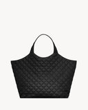 ICARE Black Quilted Lambskin Extra-Large Tote Bag 698651 AAANG 1000