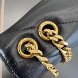 Loulou Small Black Quilted Lambskin Handbag |801437AAEAX1000