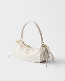 Large White Leather Shoulder Bag |1BC228_2CYS_F0PG7_V_LVM
