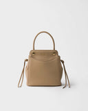Sand-Colored Mini Leather Handbag |1BA496_2C6A_F0036_V_OOO