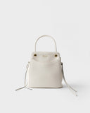 White Mini Leather Handbag| 1BA496_2C6A_F0PG7_V_OOO