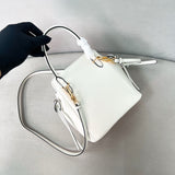 White Mini Leather Handbag| 1BA496_2C6A_F0PG7_V_OOO