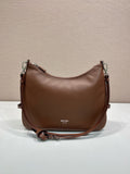 Large Cowhide Leather Shoulder Bag| 1BC288_2CYS_F0BW5_V_OOO